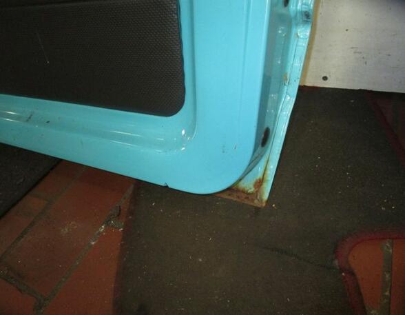 Tür rechts Farbton blau/türkis rostig siehe Bild SEAT MARBELLA 29 KW
