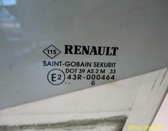 Türscheibe rechts hinten  RENAULT CLIO III (BR0/1  CR0/1) 1.6 16V 65 KW