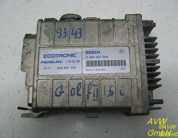 Engine Management Control Unit VW Golf II (19E, 1G1)