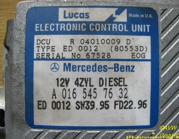 Engine Management Control Unit MERCEDES-BENZ C-Klasse (W202)