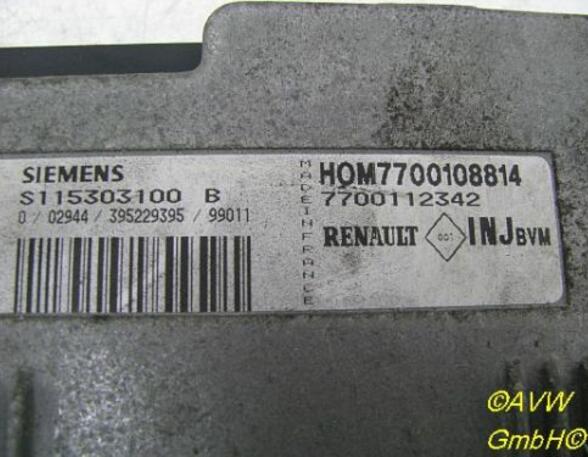 Steuergerät Motor 7700108814 S115303100 RENAULT CLIO II (BB0/1/2_  CB0/1/2_) 1.4  (B/CB0 55 KW