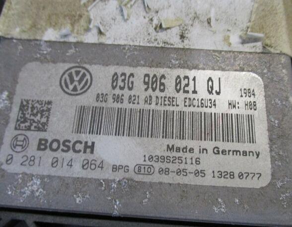 Steuergerät Motor EDC16U34 DIESEL VW GOLF V VARIANT (1K5) 1.9 TDI 77 KW