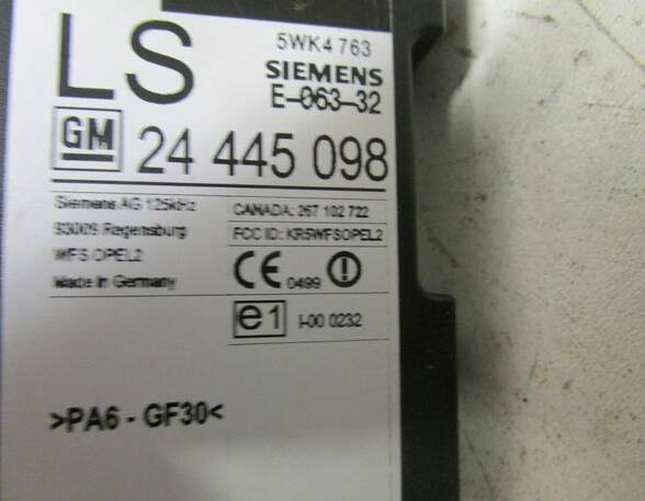 09389429 Schlosssatz Zündschloss Schlüssel Steuergerät Opel Corsa C F08,  189,99 €