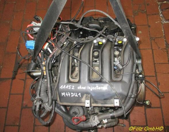 Motor ohne Anbauteile (Diesel) M47N204D4  ohne Injektoren BMW 3 TOURING (E46) 318D 85 KW