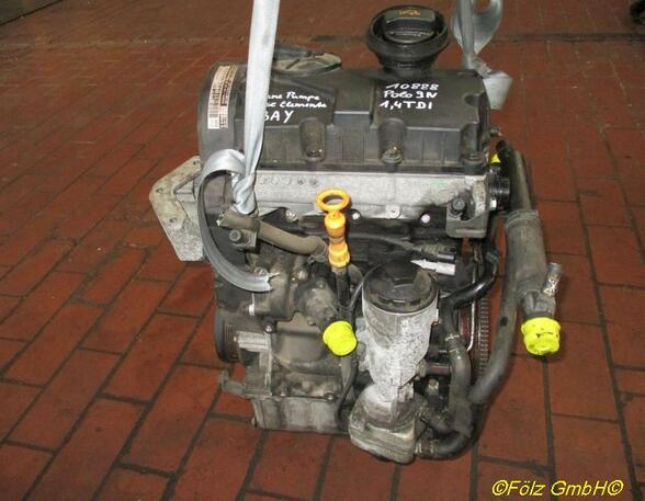 Motor ohne Anbauteile (Diesel) BAY  ohne Pumpe-Düse-Elemente VW POLO (9N_) 1.4 TDI 55 KW