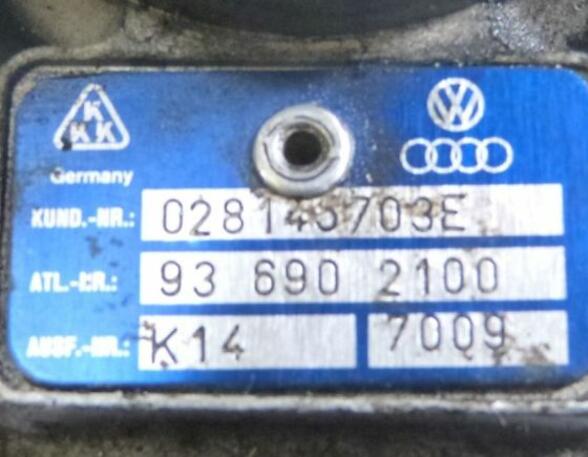 Turbolader  VW GOLF III (1H1) 1.9 TDGTD 55 KW
