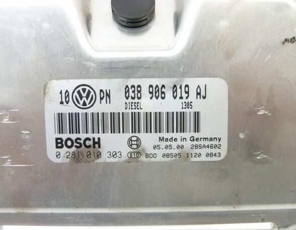 Motorsteuergerät 038906019AJ VW PASSAT VARIANT (3B5) 1.9 TDI 85 KW