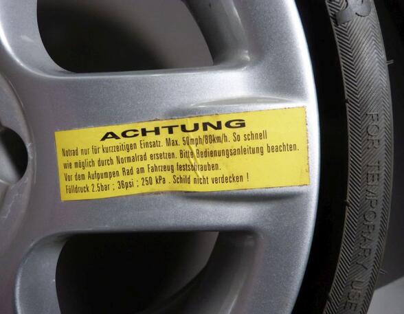 Spare Wheel AUDI A6 Avant (4B5), AUDI Allroad (4BH, C5)