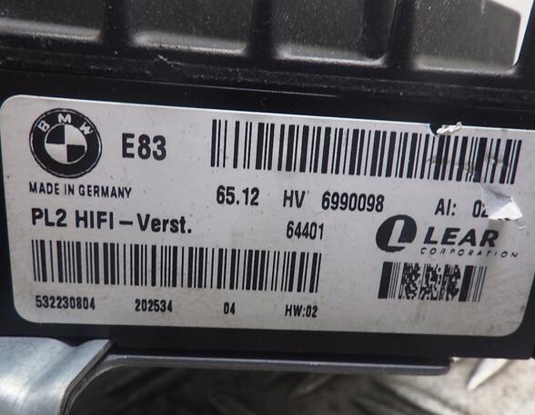 Audio-Verstärker BMW X3 (E83) 2.0d  110 kW  150 PS (09.2004-08.2007)