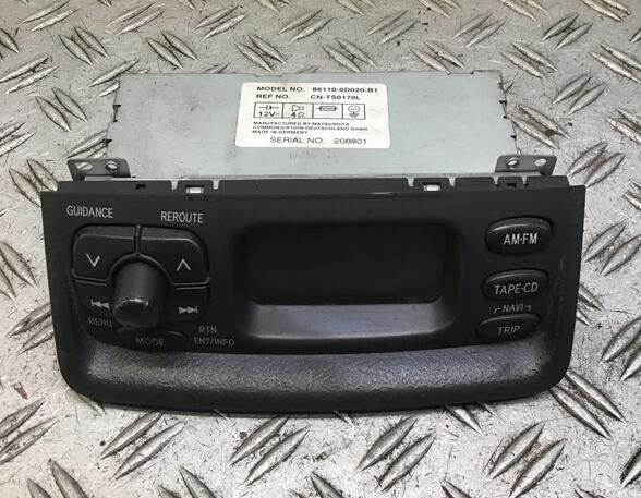 Radio TOYOTA Yaris (NCP1, NLP1, SCP1)