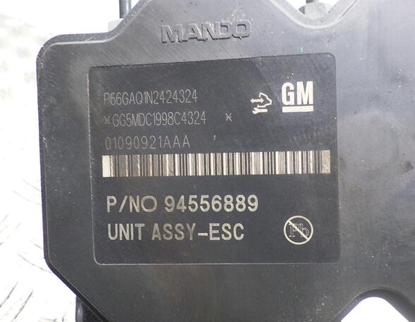 ABS-Regler 0281 002 461 CHEVROLET Spark M300 1.0 LPG 50 kW 68 PS 03.2010-12.2015