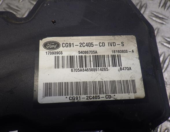 ABS-Regler CG91-2C405-CD FORD S-MAX WA6 DW10 2.0 TDCi 103 kW 140 PS 05.2006-12.2