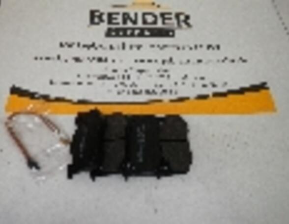 Disc Brake Pad Set RENAULT SUPER 5 (B/C40_)