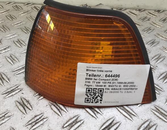 Direction Indicator Lamp BMW 3er Compact (E36)