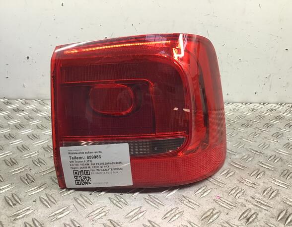 Combination Rearlight VW Touran (1T1, 1T2), VW Touran (1T3), VW Touran (5T1)