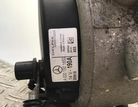 Lichtmaschine 1501650 MERCEDES E-Klasse Kombi S210 611961 E 220 CDI 100 kW 136 P