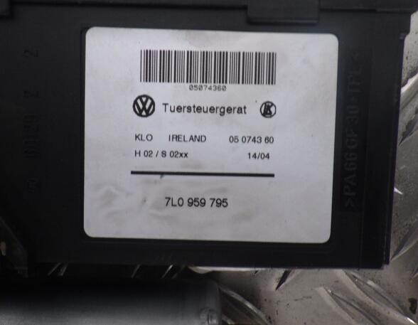 Elektrische motor raamopener VW TOUAREG (7LA, 7L6, 7L7)