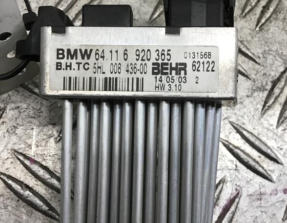 623074 Widerstand Gebläsemotor BMW 3er (E46) 64.116920365