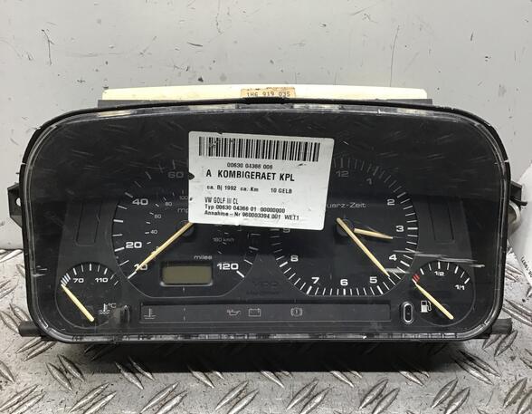 656069 Tachometer VW Golf III (1H) 1H6919035