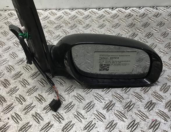 657618 Außenspiegel elektrisch lackiert rechts VW Touran I (1T1)