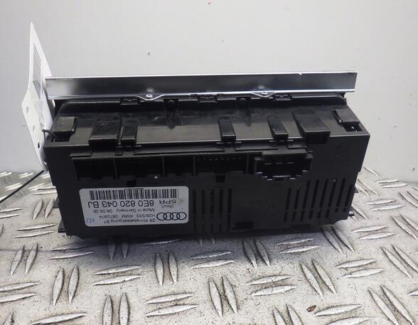 Air Conditioning Control Unit AUDI A4 Cabriolet (8H7, 8HE, B6, B7)