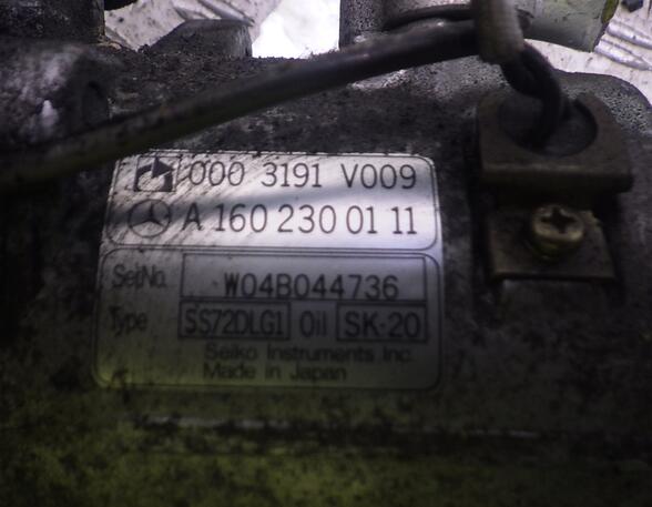 518293 Klimakompressor SMART City-Coupé (MC 01) 0003191V0009