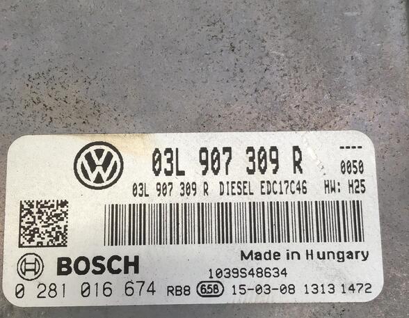 619554 Steuergerät Motor VW Touran I (1T3) 03L907309R