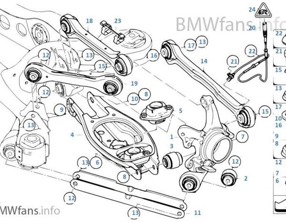 Track Control Arm BMW 1er (E81), BMW 1er (E87)