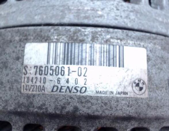 Dynamo (Alternator) BMW X1 (E84)