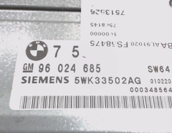 P16006890 Steuergerät Automatikgetriebe BMW 3er (E46) 5WK33502AG