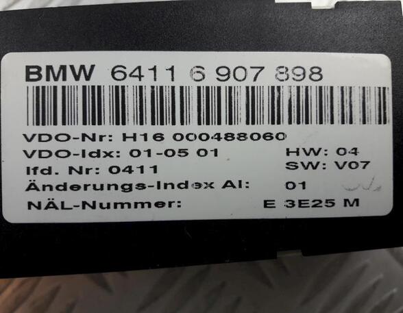 P11188779 Heizungsbetätigung (Konsole) BMW 3er Touring (E46) 64116907898