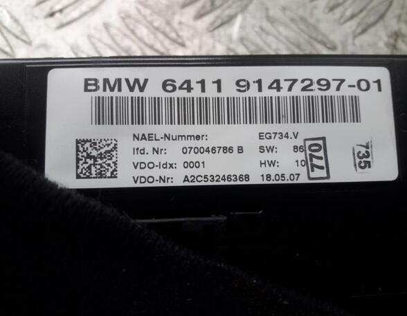 Bedieningselement airconditioning BMW 3er (E90)