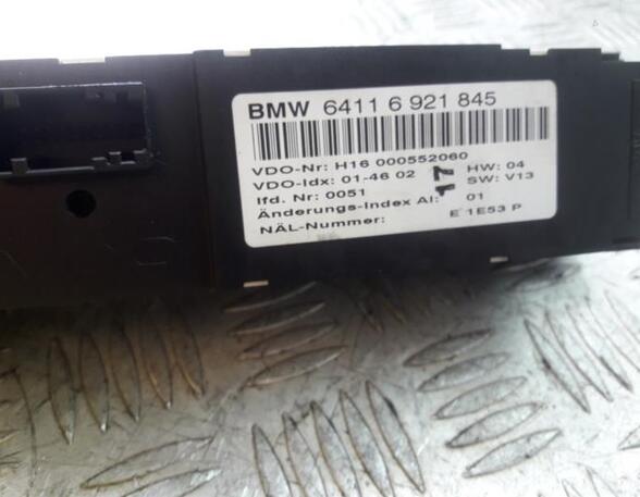 P15354337 Bedienelement für Klimaanlage BMW 3er (E46) 64116921845