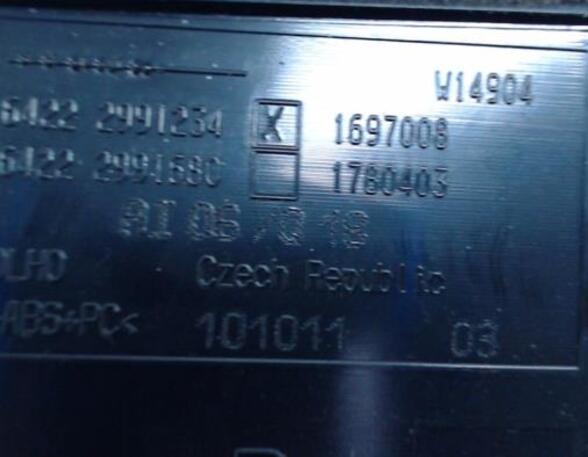 Dashboard ventilatierooster BMW X1 (E84)