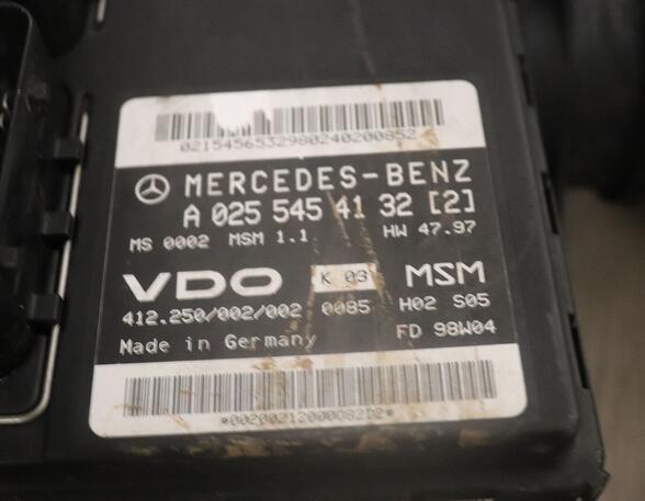 Steuergerät Motor MERCEDES-BENZ A-Klasse (W168) 0225457132K01 