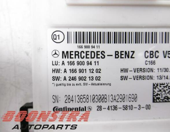 P9933300 Steuergerät Bordnetz (BCM/BDC) MERCEDES-BENZ M-Klasse (W166) A166900941