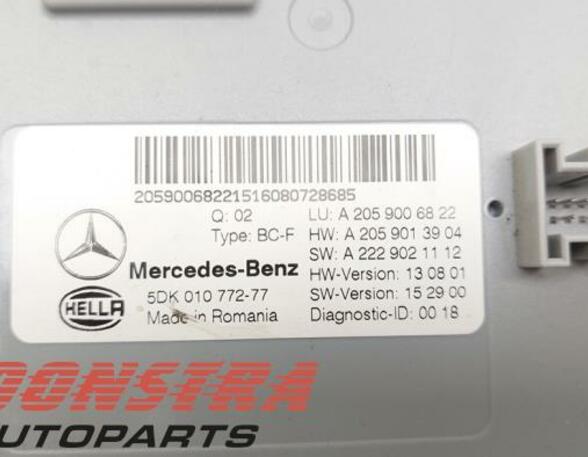 P17248662 Steuergerät Bordnetz (BCM/BDC) MERCEDES-BENZ C-Klasse (W205) A20590068