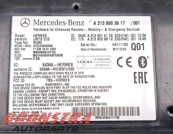Controller MERCEDES-BENZ GLE (W166), MERCEDES-BENZ GLE Coupe (C292)