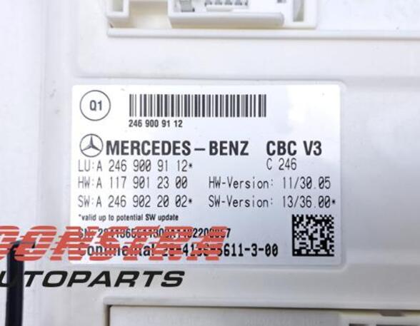 P20271439 Steuergerät Bordnetz (BCM/BDC) MERCEDES-BENZ CLA Coupe (C117) A1179012