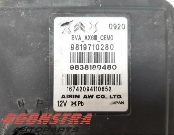 P16877414 Steuergerät Automatikgetriebe CITROEN C3 III (SX) 9819710280