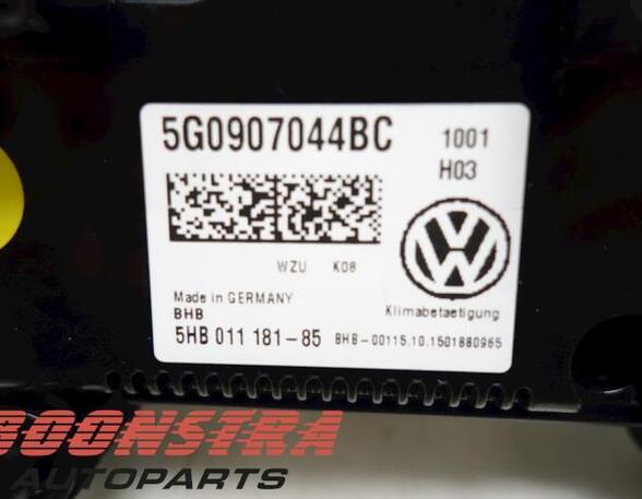 P12388406 Heizungsbetätigung (Konsole) VW Golf VII (5G) 5G0907044BC