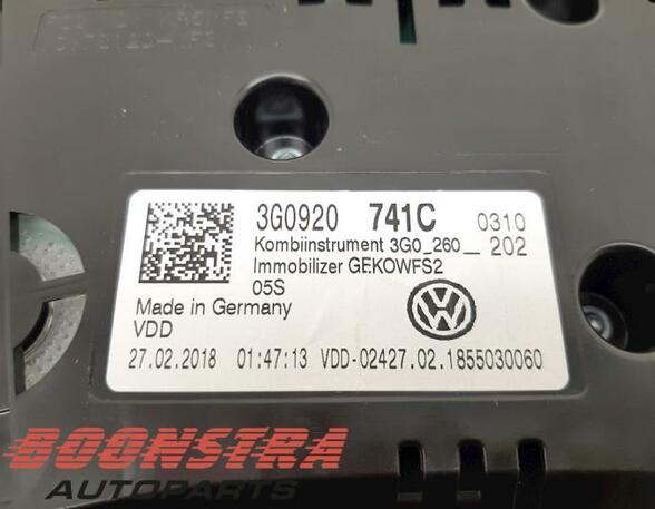 Tachometer (Revolution Counter) VW Passat Variant (3G5, CB5)