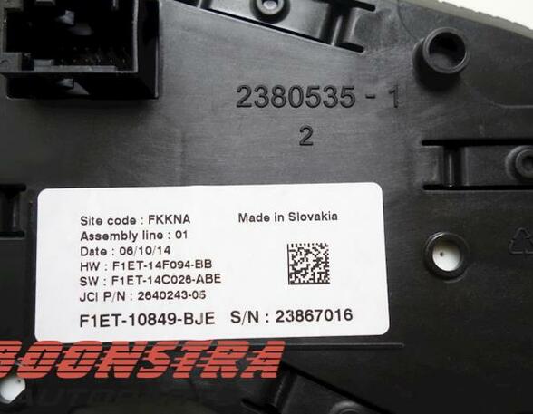 P12617272 Drehzahlmesser FORD Focus III Stufenheck (DYB) F1ET10849BJE