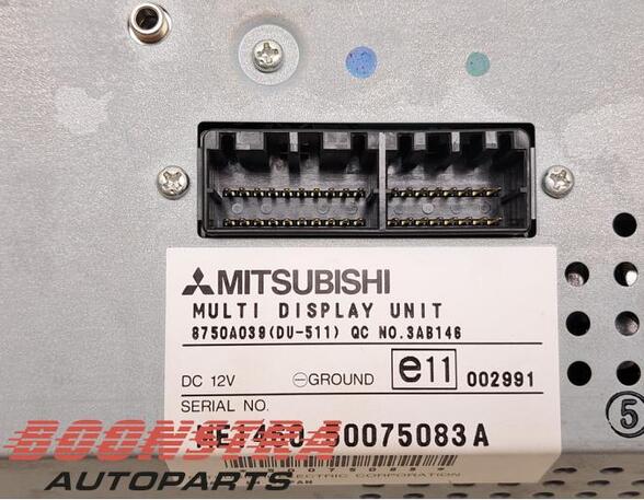 P20382460 Monitor Navigationssystem MITSUBISHI Grandis (NA0W) 8750A039