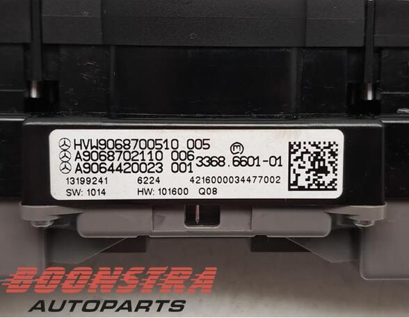 Hazard Warning Light Switch VW Crafter 30-50 Kasten (2E)