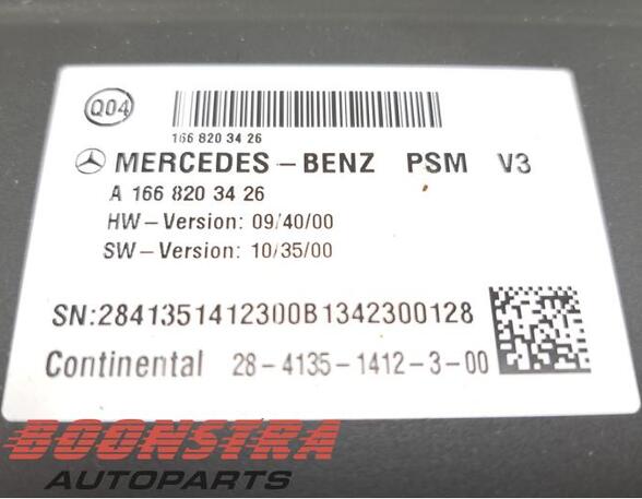 Heated Seat Control Unit MERCEDES-BENZ M-Klasse (W166)