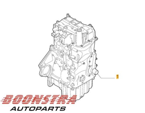 Bare Engine FIAT Punto (199)