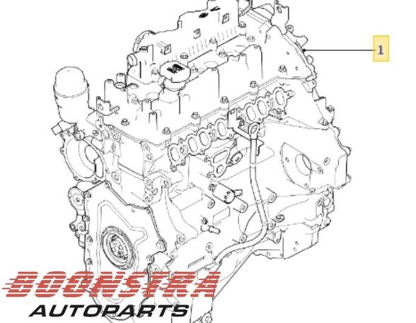 P20524507 Motor ohne Anbauteile (Diesel) JAGUAR F-Pace (X761) AJ813164