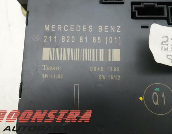 Central Locking System MERCEDES-BENZ E-Klasse (W211)