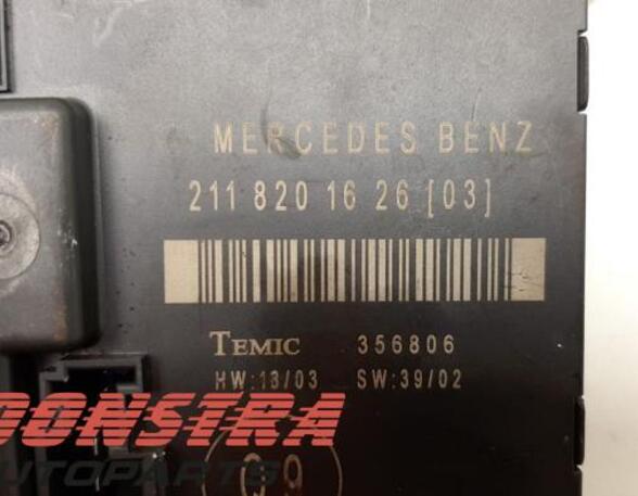 Central Locking System MERCEDES-BENZ E-Klasse (W211)
